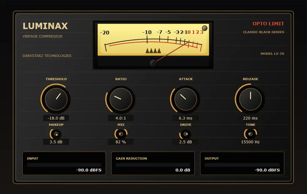 Luminax Vintage Compressor